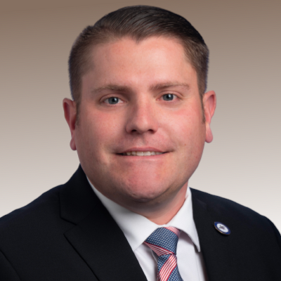 Headshot: Representative Jake McCalmon