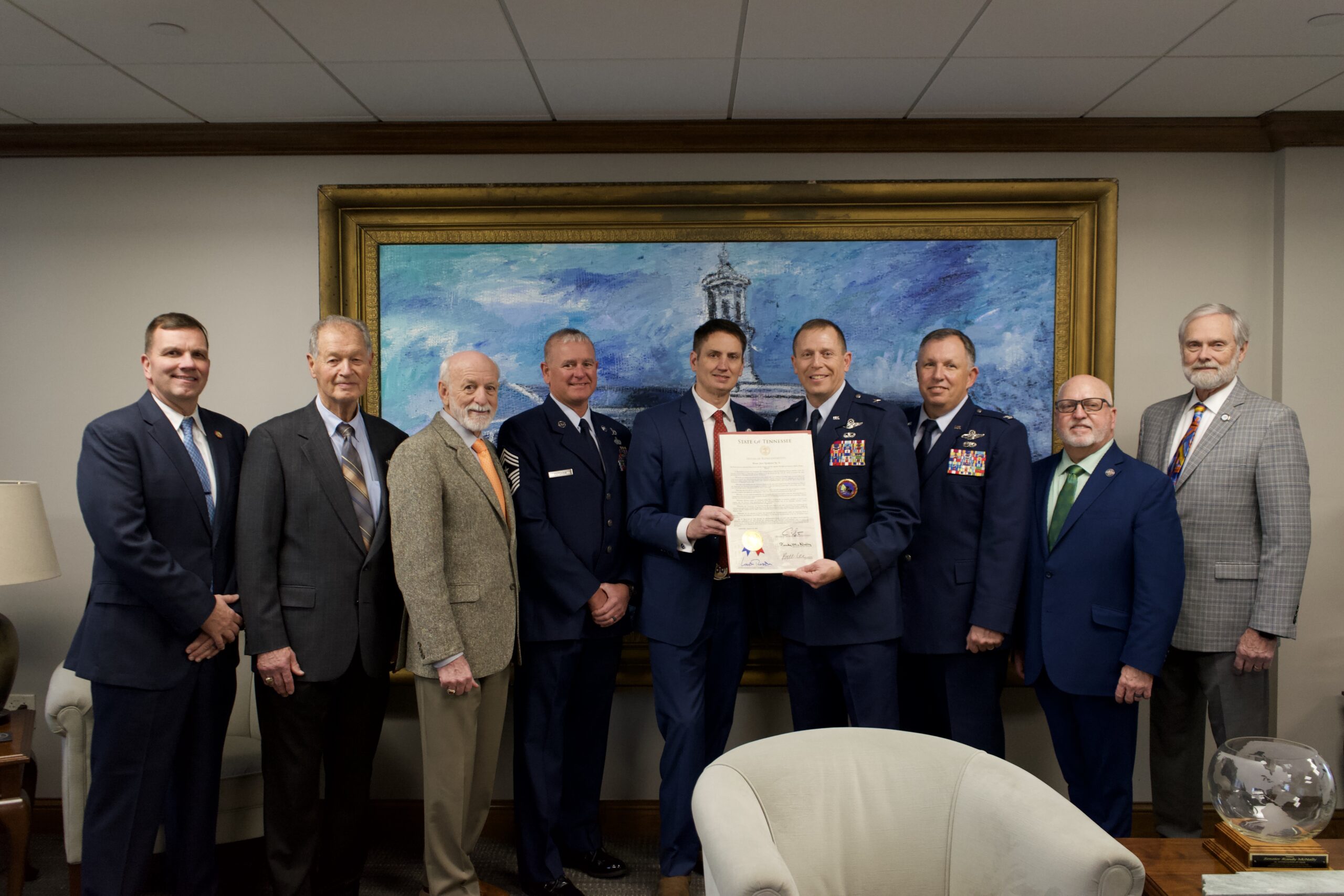 General Assembly honors Tennessee Air National Guard 134th Refueling Wing