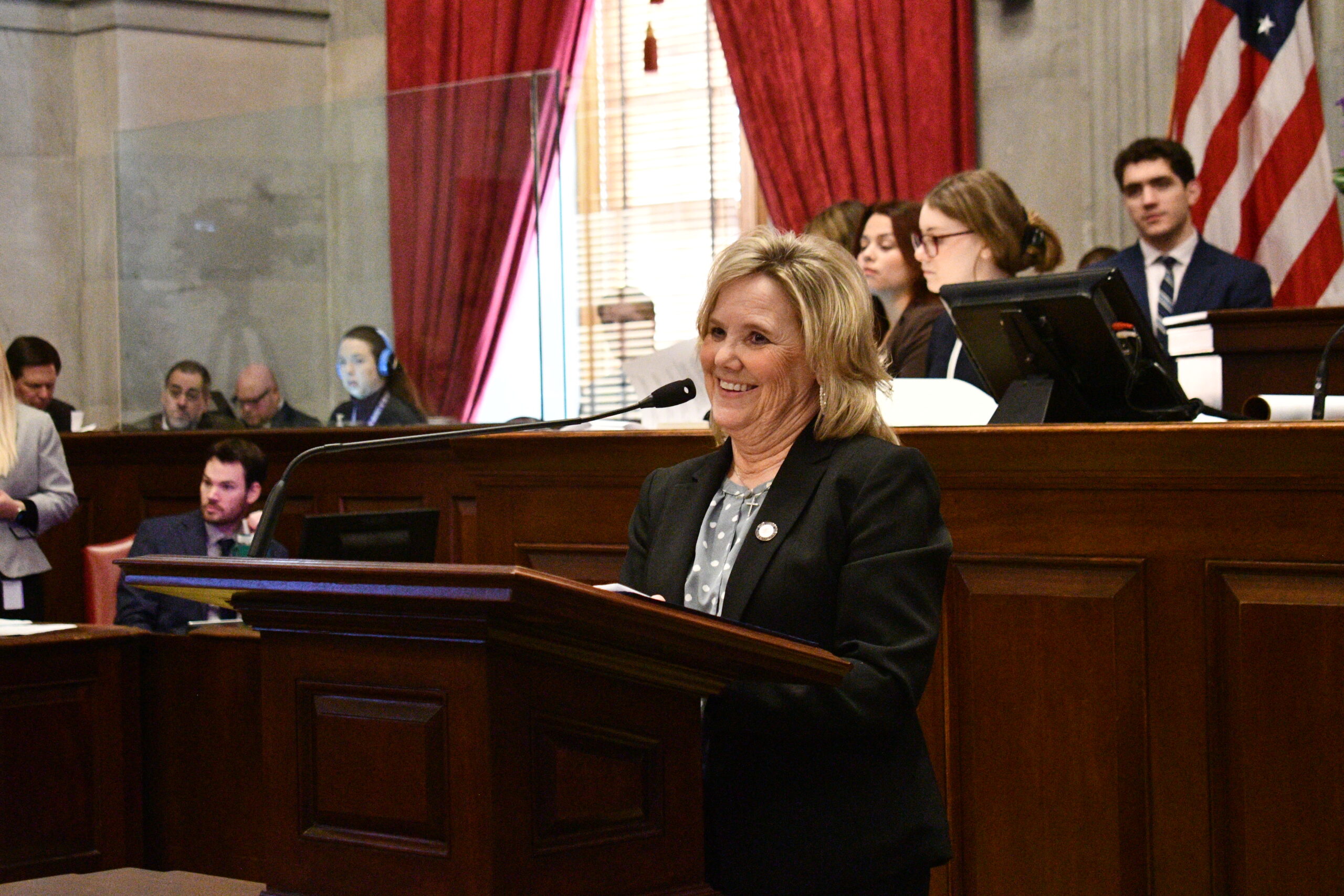 Rep. Renea Jones passes first bill in House of Representatives  