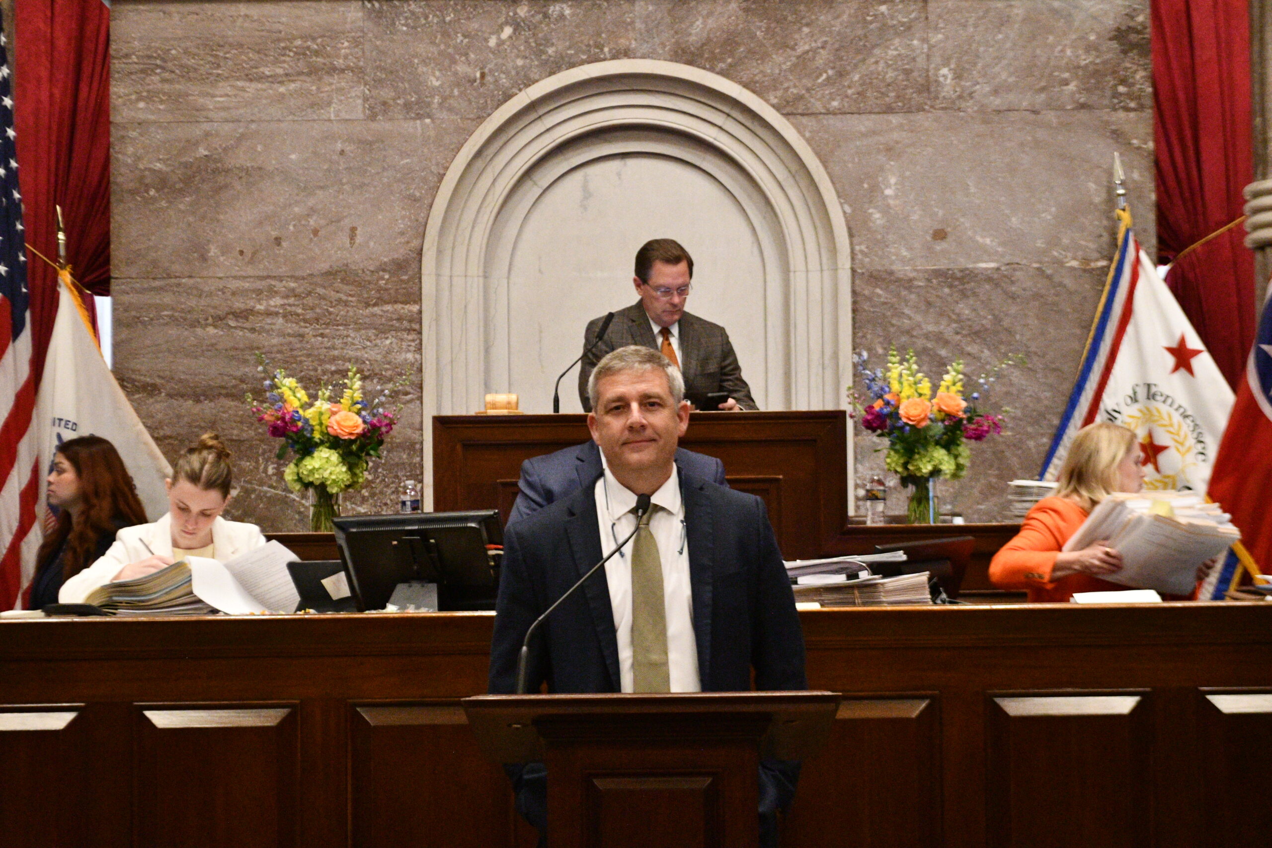 Rep. Tandy Darby announces water tourism grant in Henry County