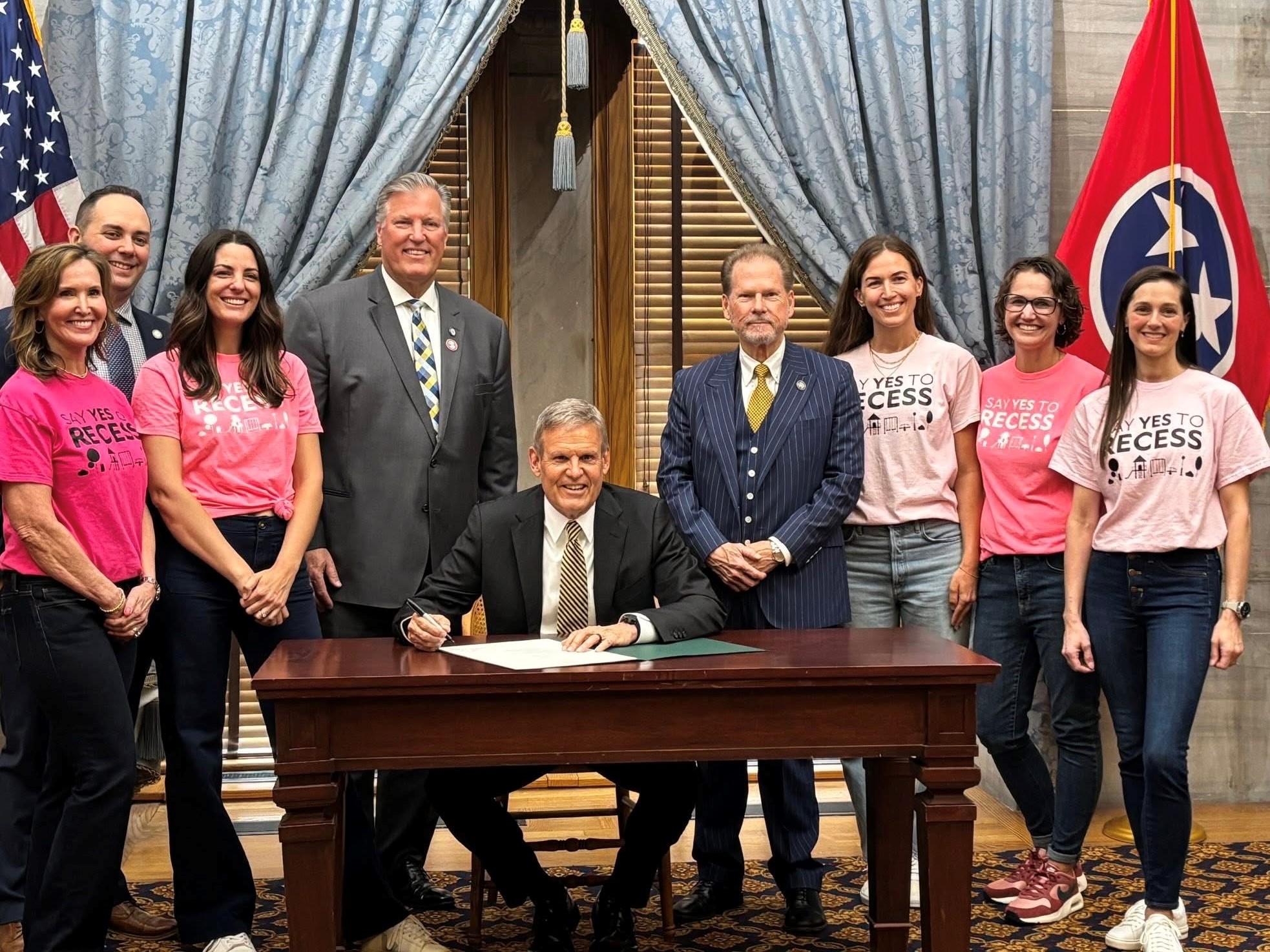 Rep. Scott Cepicky’s bill increasing recess time for Tennessee students signed into law